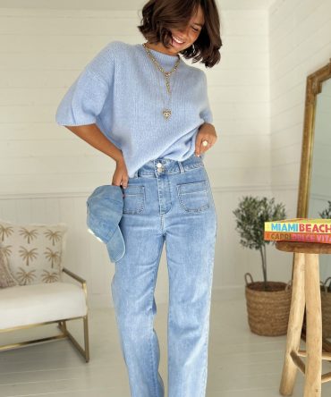 Jean FLARE denim clair