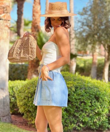 Short CARGO en jean