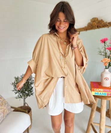 Chemise POPPY camel