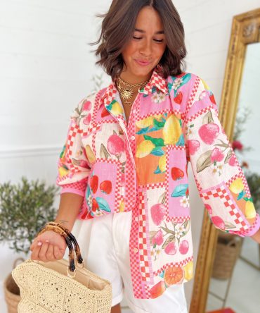 Chemise FRAISE manches longues